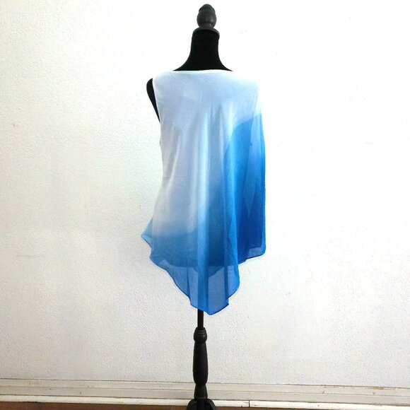 WAPI, Women's Blue/white tank top with cover, double layers - Picture 6 of 9